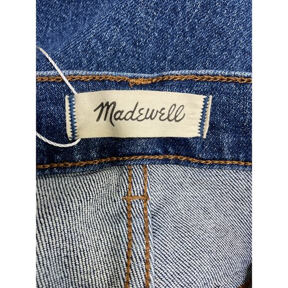 Madewell 'The Petite' '90S Blue Cotton Straight Denim Jean Size 27 - Picture 3 of 4